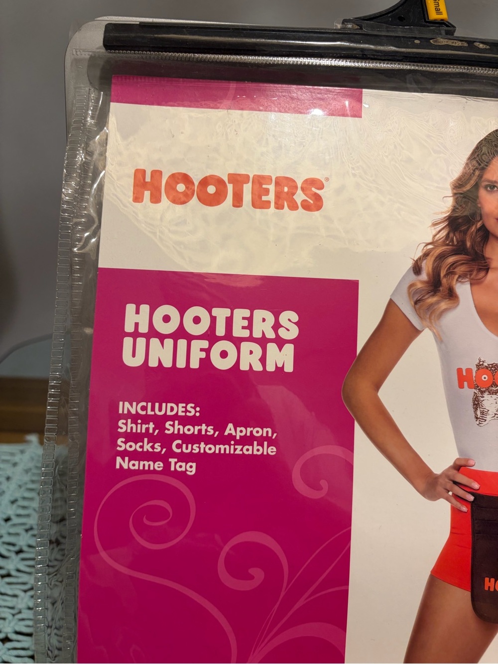 Hooters ! Server Uniform Spirit - Halloween Costume - New - Picture 2 of 4